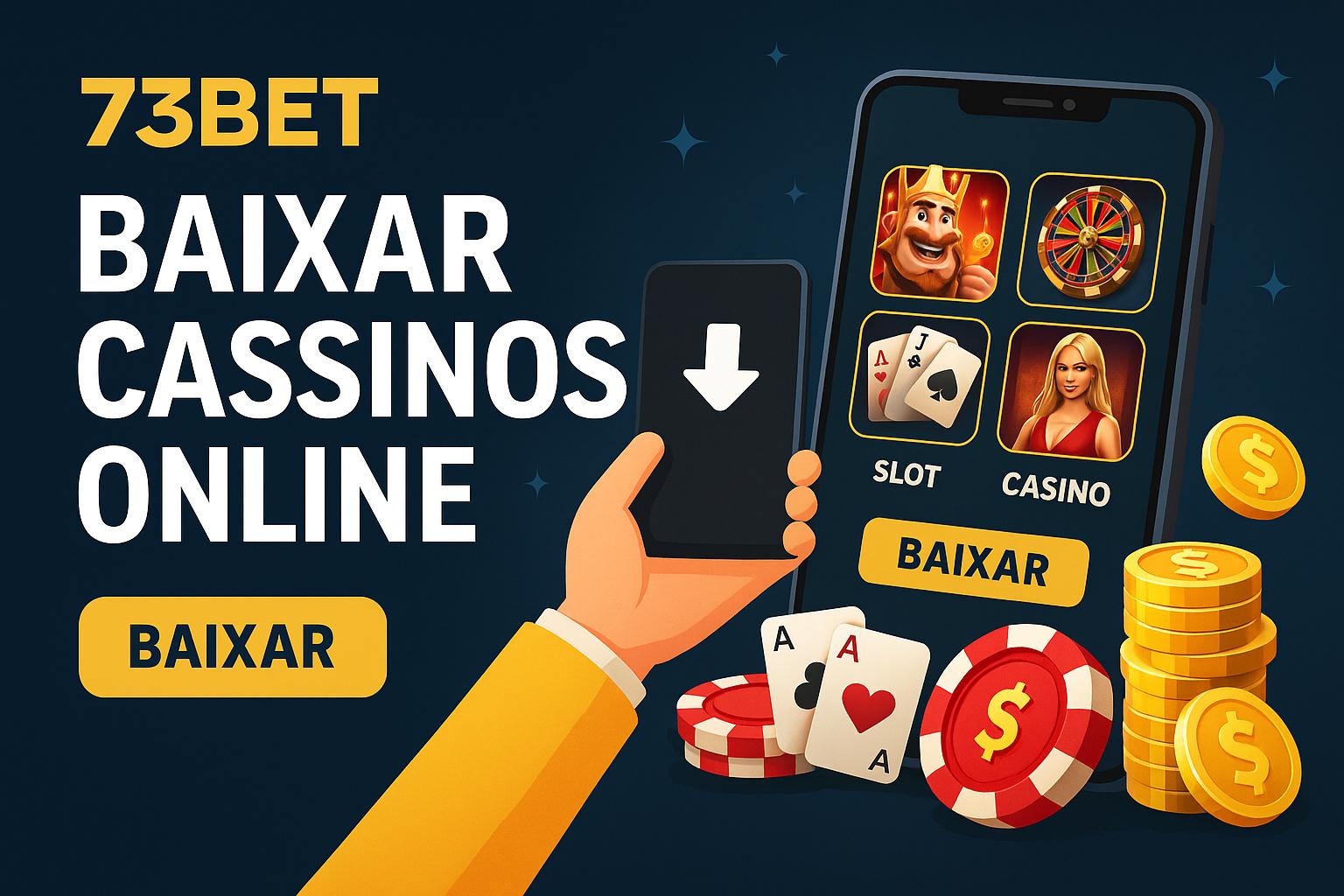 Baixar o 73BET Cassino App